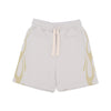 VISION OF SUPER Pantalone Corto Tuta Uomo Flames Shorts Lunar Rock/off White da uomo