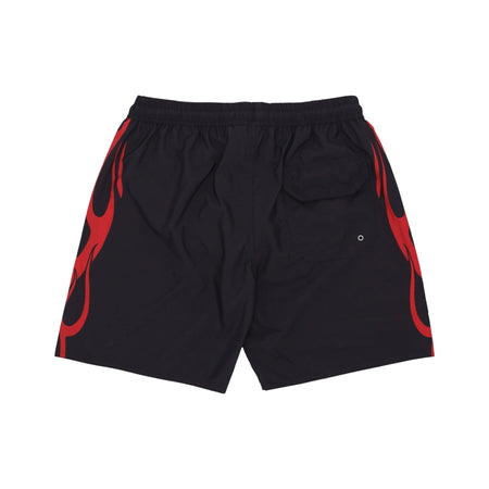 VISION OF SUPER Costume Pantaloncino Uomo Tribal Flame Swimwear Black/red da uomo