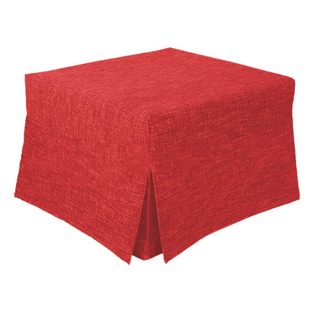 Pouf letto trasformabile "Mercurio" pieghevole con materasso "Made in Italy"