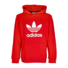 Adidas Felpa Leggera Cappuccio Uomo Trefoil Hoodie Better Scarlet da uomo