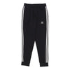 Adidas Pantalone Tuta Felpato Uomo 3-stripes Pant Black da uomo