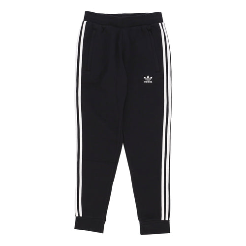 Adidas Pantalone Tuta Felpato Uomo 3-stripes Pant Black da uomo