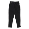 Adidas Pantalone Tuta Felpato Uomo 3-stripes Pant Black da uomo