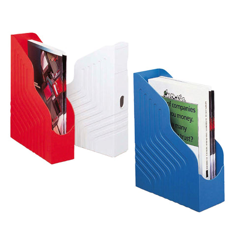 Portariviste Magazine Rack 25X32Cm Dorso 8Cm Rosso Rexel