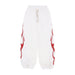 VISION OF SUPER Pantalone Tuta Leggero Donna Flames Pants Off White/red da donna
