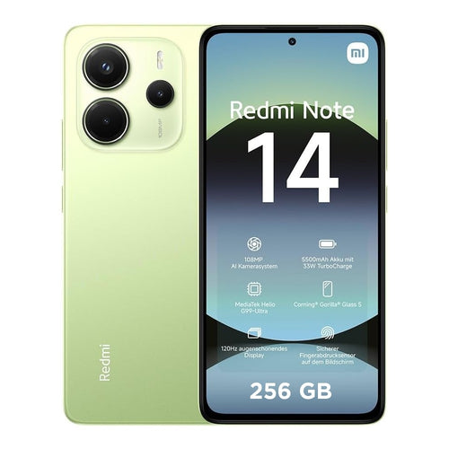 Xiaomi Redmi Note 14 8+256GB 6.67 4G Lime Green NFC EU