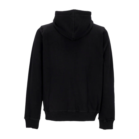 47 BRAND Felpa Leggera Cappuccio Zip Uomo Mlb Imprint Helix Zip Hoodie Losdod Jet Black da uomo