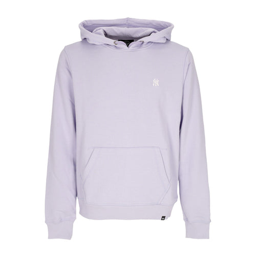 47 BRAND Felpa Leggera Cappuccio Uomo Mlb Lc Emb Helix Base Runner Hoodie Neyyan Light Iris da uomo