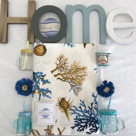 Tovaglia da tavola in cotone Coralli Botticelli Home