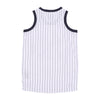 47 BRAND Canotta Tipo Basket Uomo Mlb Pinstriped Grafton Jersey Neyyan White Wash da uomo
