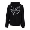 47 BRAND Felpa Leggera Cappuccio Uomo Mlb Imprint Lc Backer Helix Hoodie Neyyan Jet Black da uomo