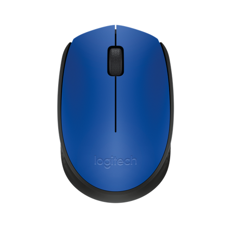 Logitech Mouse Ottico Wireless M171 Blu 910-004640