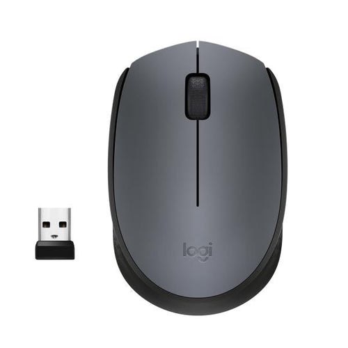 MOUSE LOGITECH M170 WIRELESS BLACK 910-004642