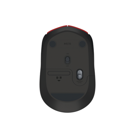 MOUSE LOGITECH M171 - WIRELESS RED 910-004641