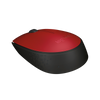 Logitech Mouse Ottico Wireless M171 Rosso 910-004641