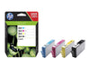 HP Confezione da 4 cartucce originali di inchiostro nero/ciano/magenta/giallo 364 (HP 364 - 4 pakker - sort, gul, cyan, m)