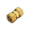 Raccordo 18x18mm diritto doppio a compressione con tenuta o-ring