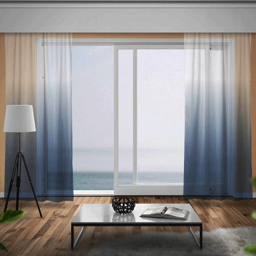 Tende moderne tinta unita Blu