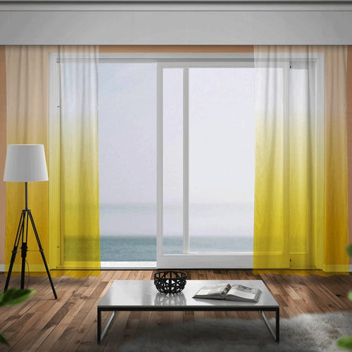 Tende moderne tinta unita Giallo