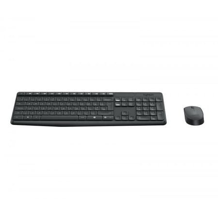 Logitech Kit Tastiera+mouse Wireless Usb Nero Mk235 920-007913