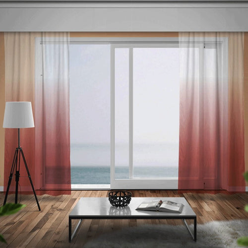 Tende moderne tinta unita Rosso