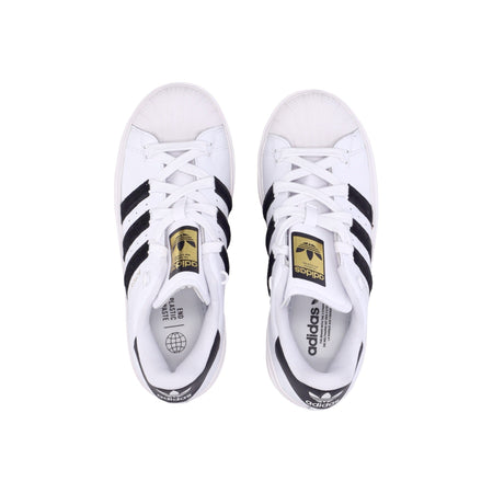 Adidas Scarpa Bassa Donna Superstar Bonega W Cloud White/core Black/gold Metallic da donna