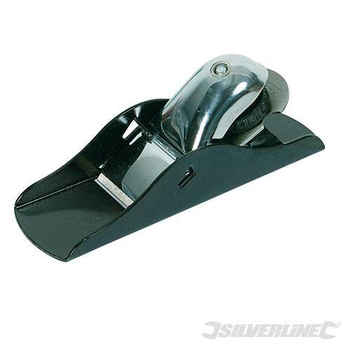 Pialla fissa in corpo in acciaio con lama al carbonio resistente agli urti silverline - Eternal Brico