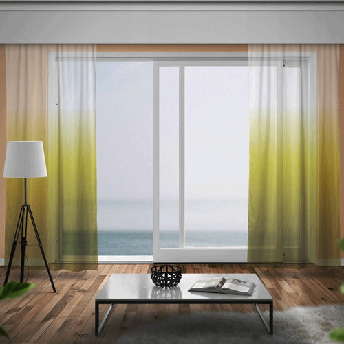 Tende moderne tinta unita Multicolor giallo