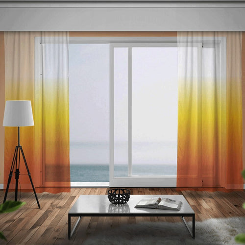 Tende moderne tinta unita Multicolor arancione