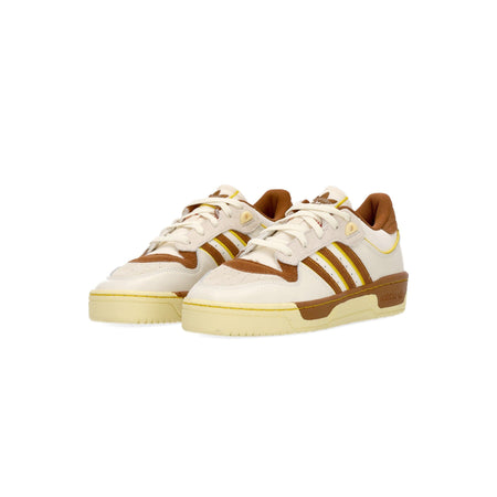 Adidas Scarpa Bassa Uomo Rivalry Low 86 Chalk White/wild Brown/hazy Yellow da uomo