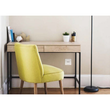 Logilink Presa a Muro 2 porte USB Bianco