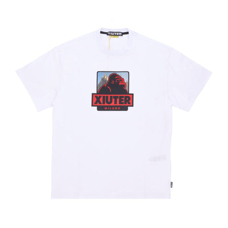 IUTER Maglietta Uomo Xiuter Logo Tee White da uomo