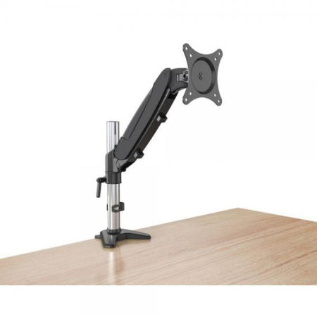 Supporto Tubolare a Gas da Scrivania per Monitor 15-27'' 360mm Nero