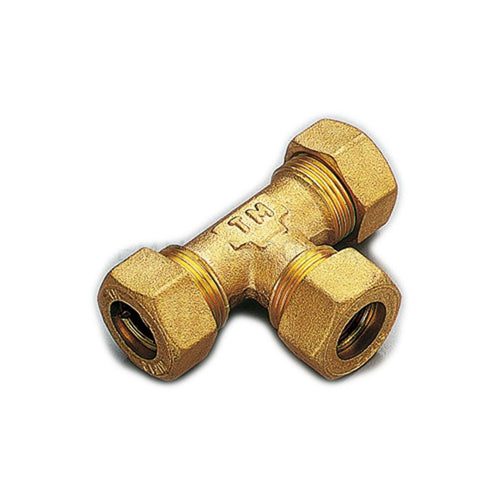 Raccordo 12x12x12 a tee T a compressione con tenuta o-ring