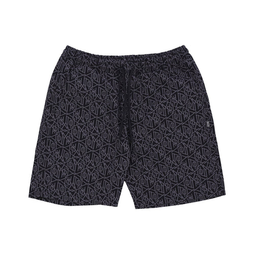 DOLLY NOIRE Pantalone Corto Uomo Monogram Dlynr Jogger Shorts Black da uomo
