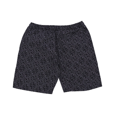 DOLLY NOIRE Pantalone Corto Uomo Monogram Dlynr Jogger Shorts Black da uomo