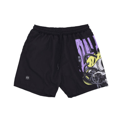 DOLLY NOIRE Costume Pantaloncino Uomo Party Hard Skull Swimshorts Black da uomo