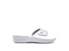 INBLU Ciabatta Donna Con Strappo Argento