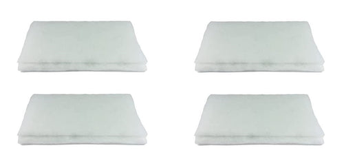 4 FILTRI PER CAPPA CUCINA ANTIGRASSO UNIVERSALE cm 40 x 80 - BIANCO - PEZZI 4