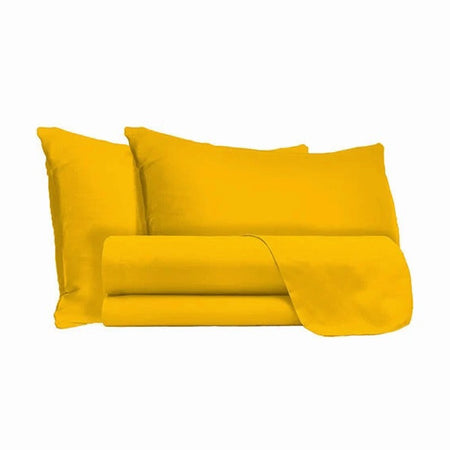 Lenzuola una piazza e mezza tinta unita in cotone Botticelli Home NK