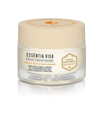 Helan, Linea Dolcezza, Essentia Viso, Crema, Idratante, Nutriente, Antirughe, 50 mL - Naturopatica shop & therapy