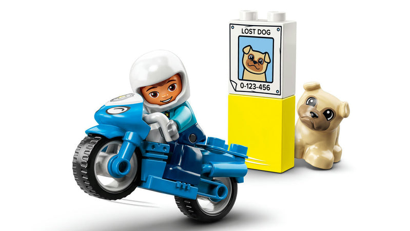 10967 - Lego Duplo - Motocicletta Della Polizia