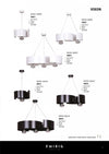 Sospensione Moderna 1 Luce Vixon In Acciao Bianco E Cromo