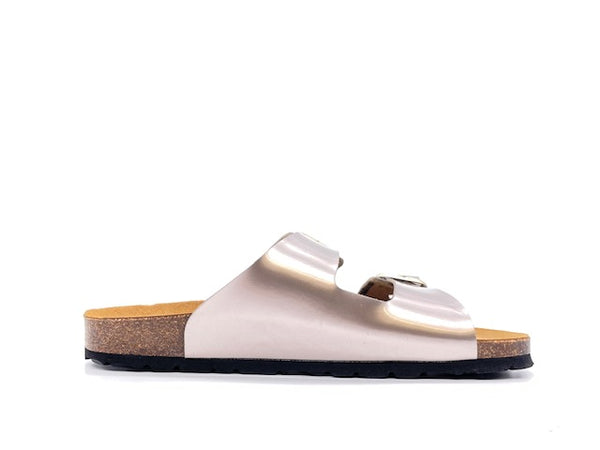 GRUNLAND Ciabatta Sara Due Fibbie Bronzo