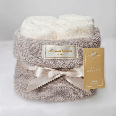 Lavette bagno Maestri Cotonieri con cestino