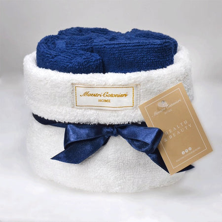 Lavette bagno Maestri Cotonieri con cestino