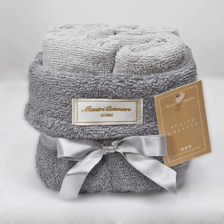 Lavette bagno Maestri Cotonieri con cestino