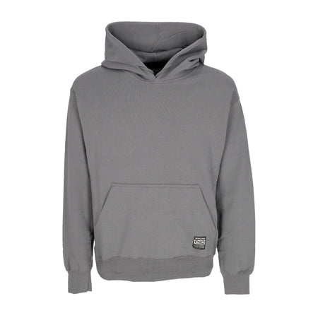 PROPAGANDA Felpa Leggera Cappuccio Uomo Label Hoodie Grey da uomo