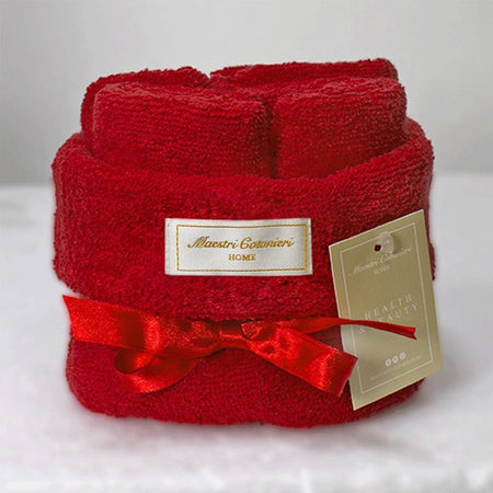 Lavette bagno Maestri Cotonieri con cestino