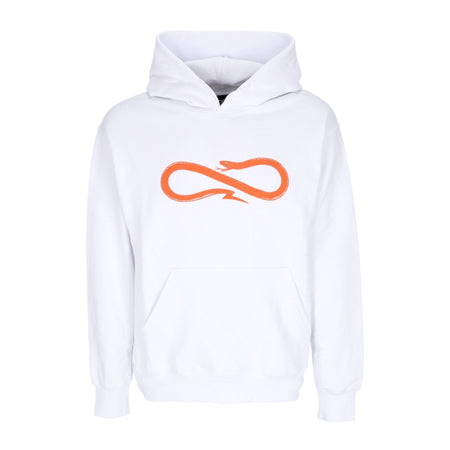 PROPAGANDA Felpa Leggera Cappuccio Uomo Logo Hoodie White da uomo
